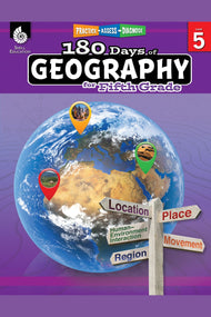 180 Days: Geography Workbook (Grade 5)
