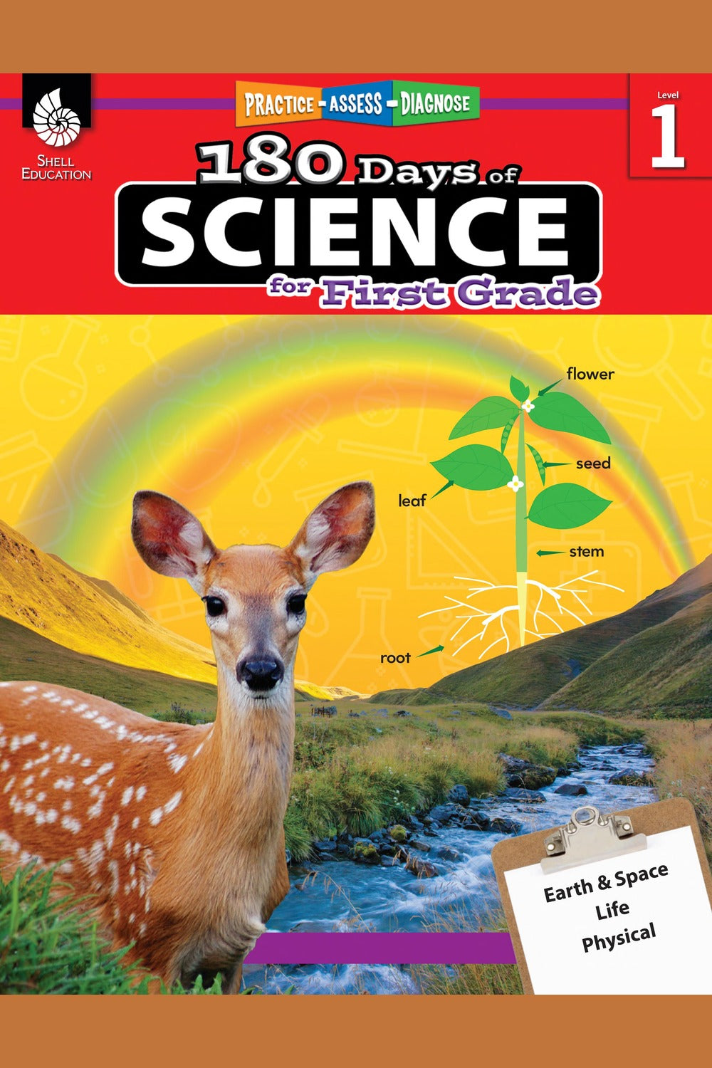 180 Days: Science Workbook (Grade 1)