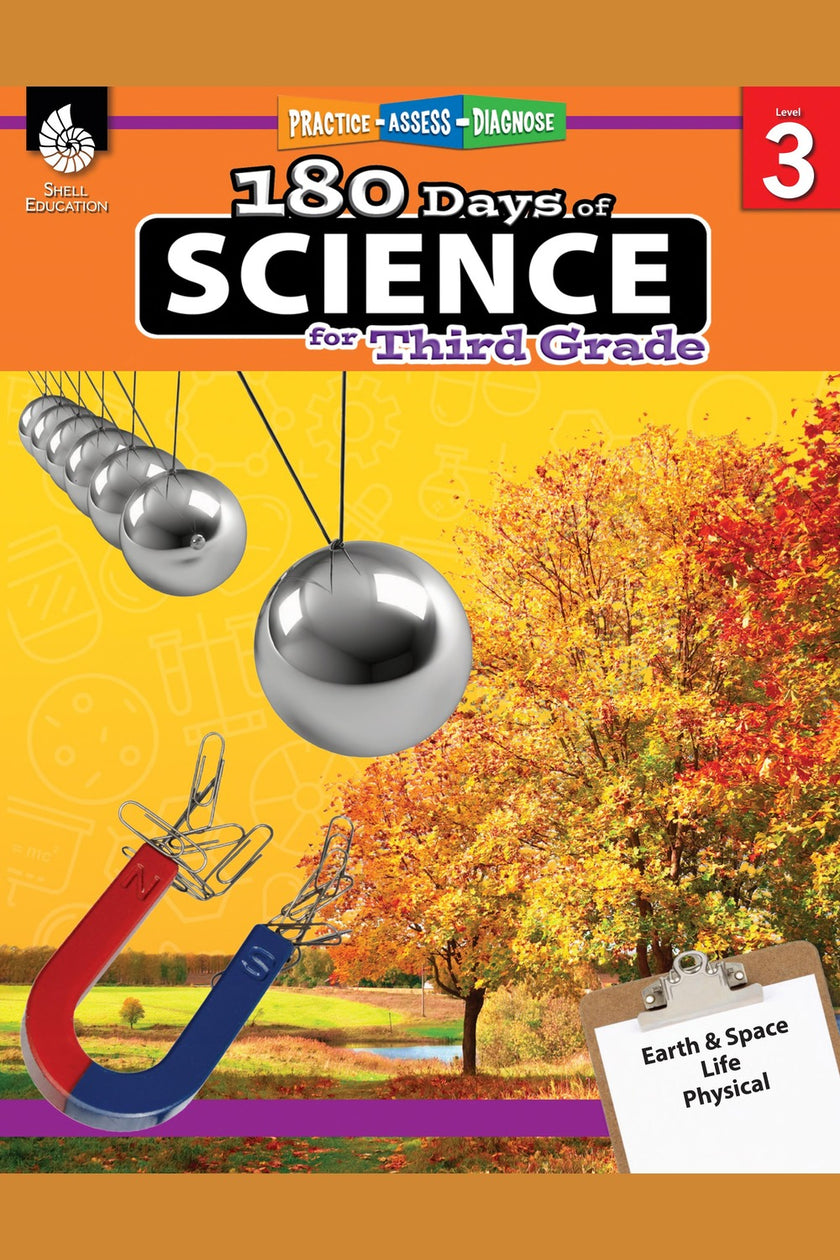 180 Days: Science Workbook (Grade 3)