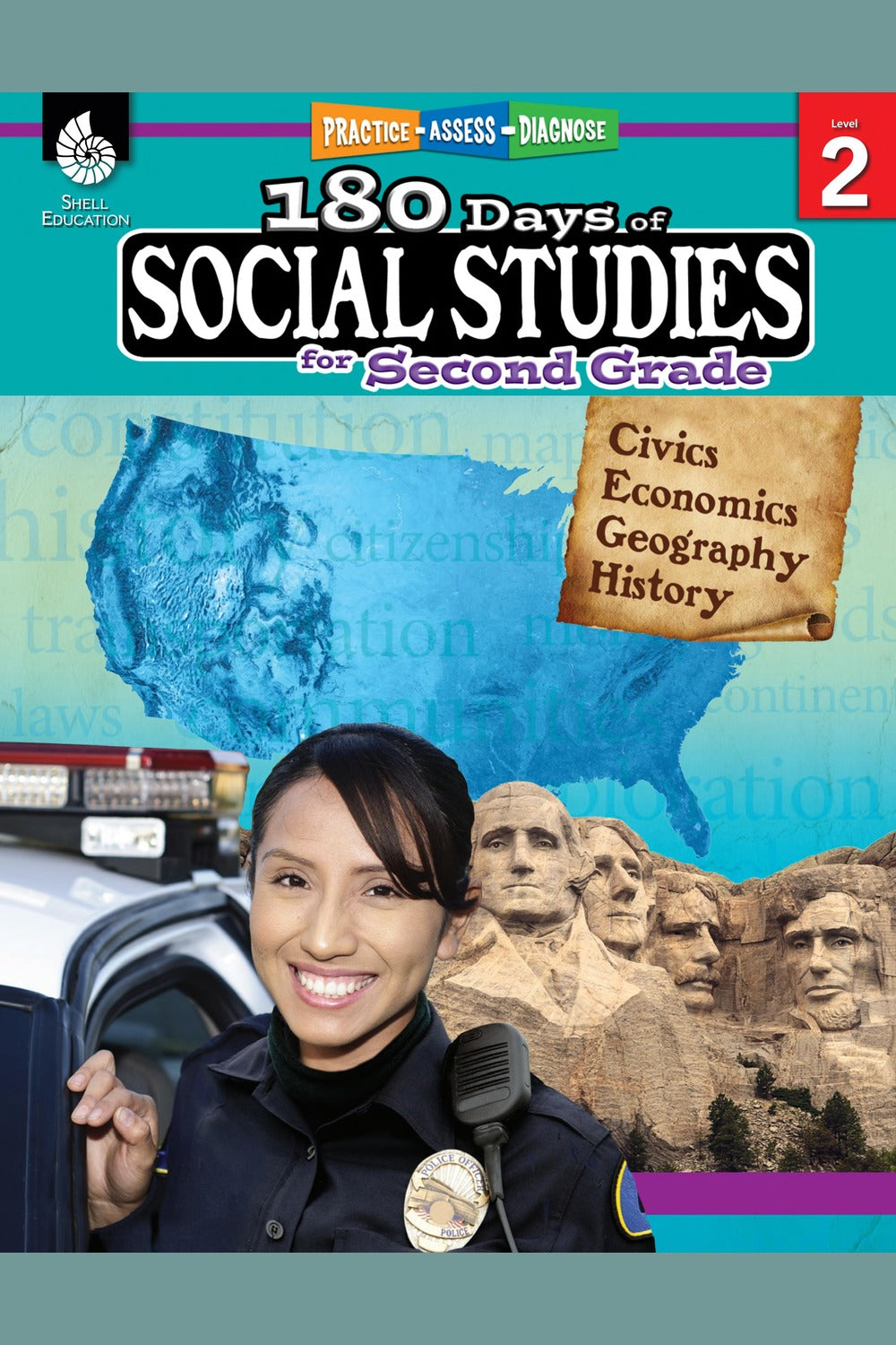 180 Days: Social Studies Workbook (Grade 2)