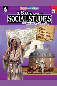 180 Days: Social Studies Workbook (Grade 5)