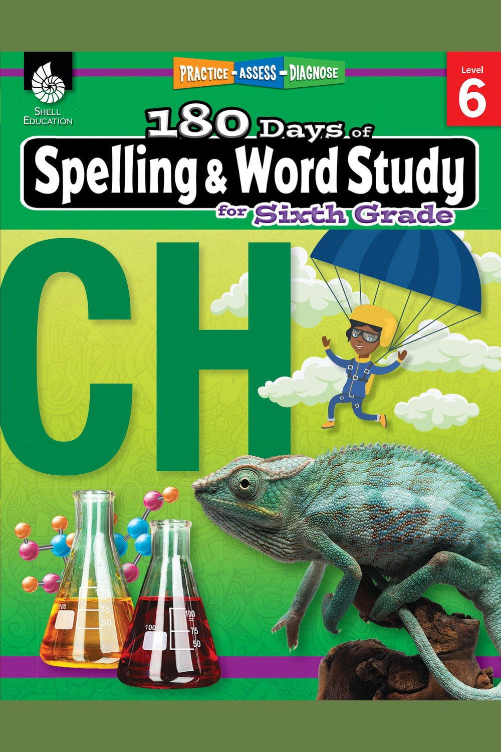 180 Days: Spelling Workbook (Grade 6)