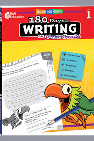 180 Days: Writing Workbook (Grade 1)