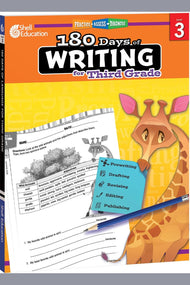 180 Days: Writing Workbook (Grade 3)
