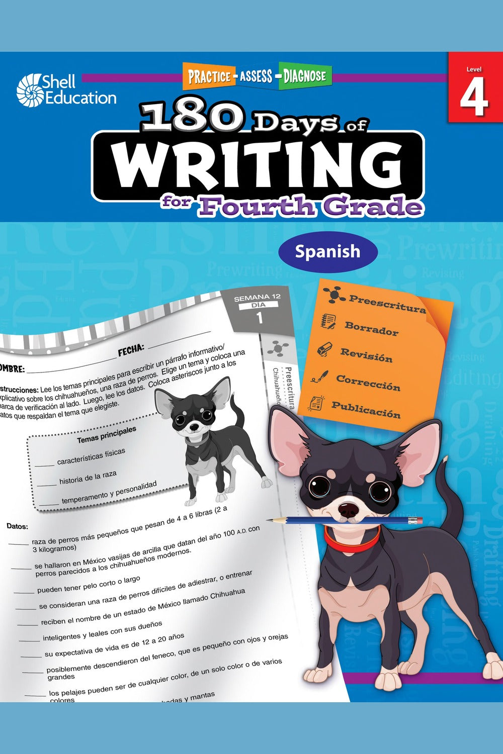 180 Days: Writing Workbook (Grade 4)