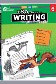 180 Days: Writing Workbook (Grade 6)