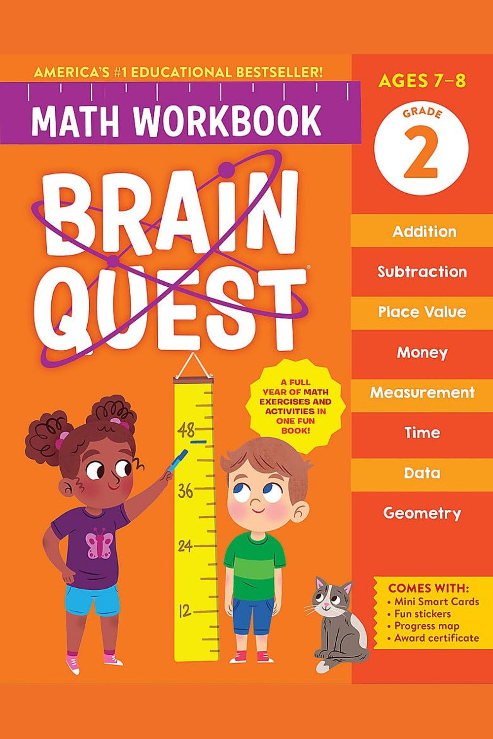 Brain Quest Math Workbook: 2nd Grade