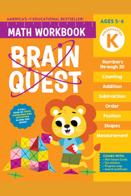 Brain Quest Math Workbook: Kindergarten