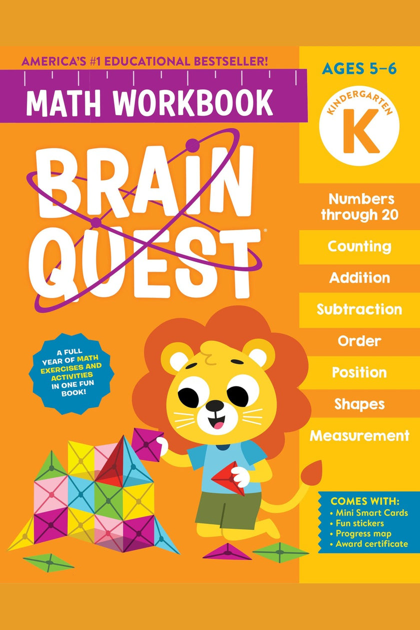 Brain Quest Math Workbook: Kindergarten