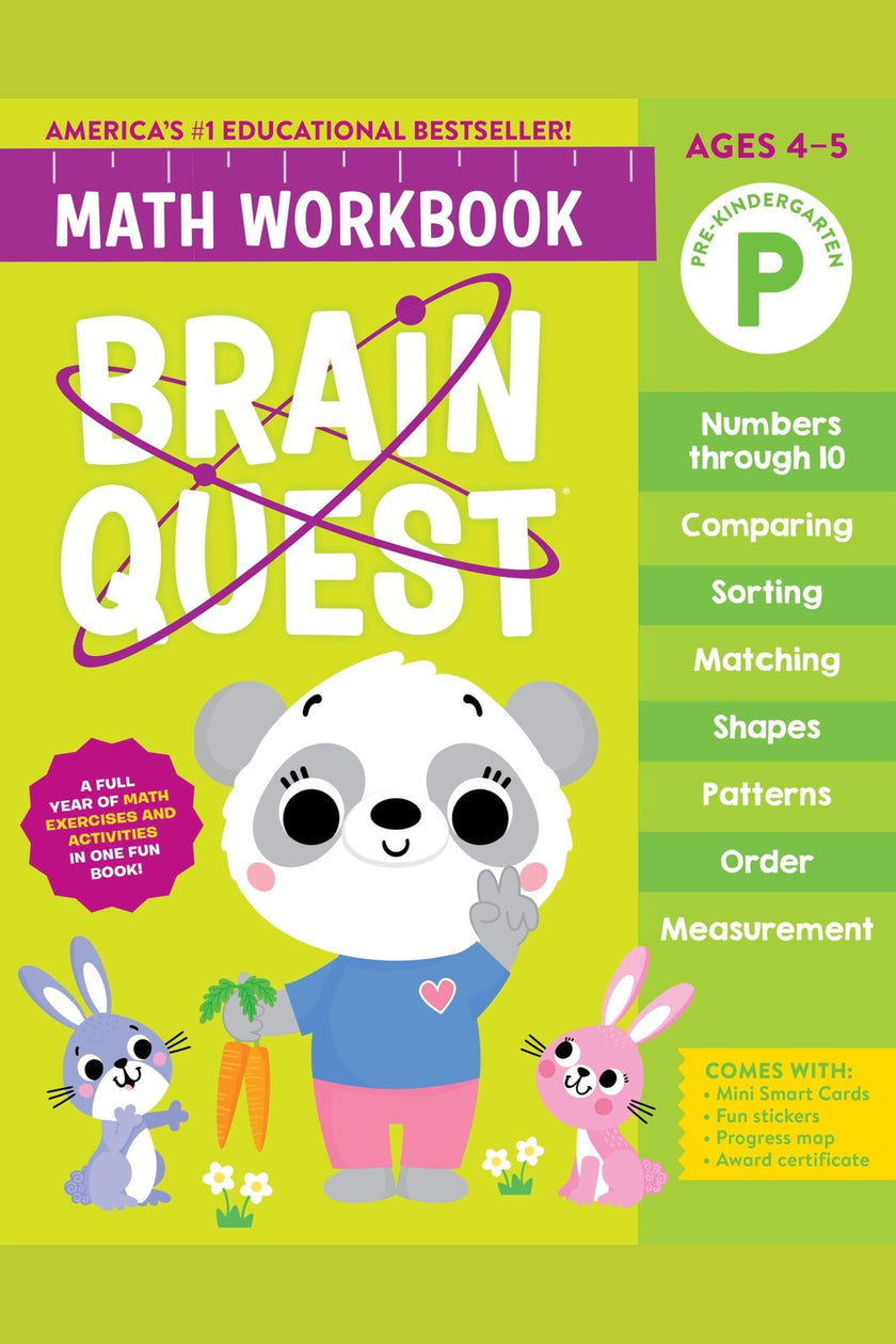Brain Quest Math Workbook: Pre-Kindergarten