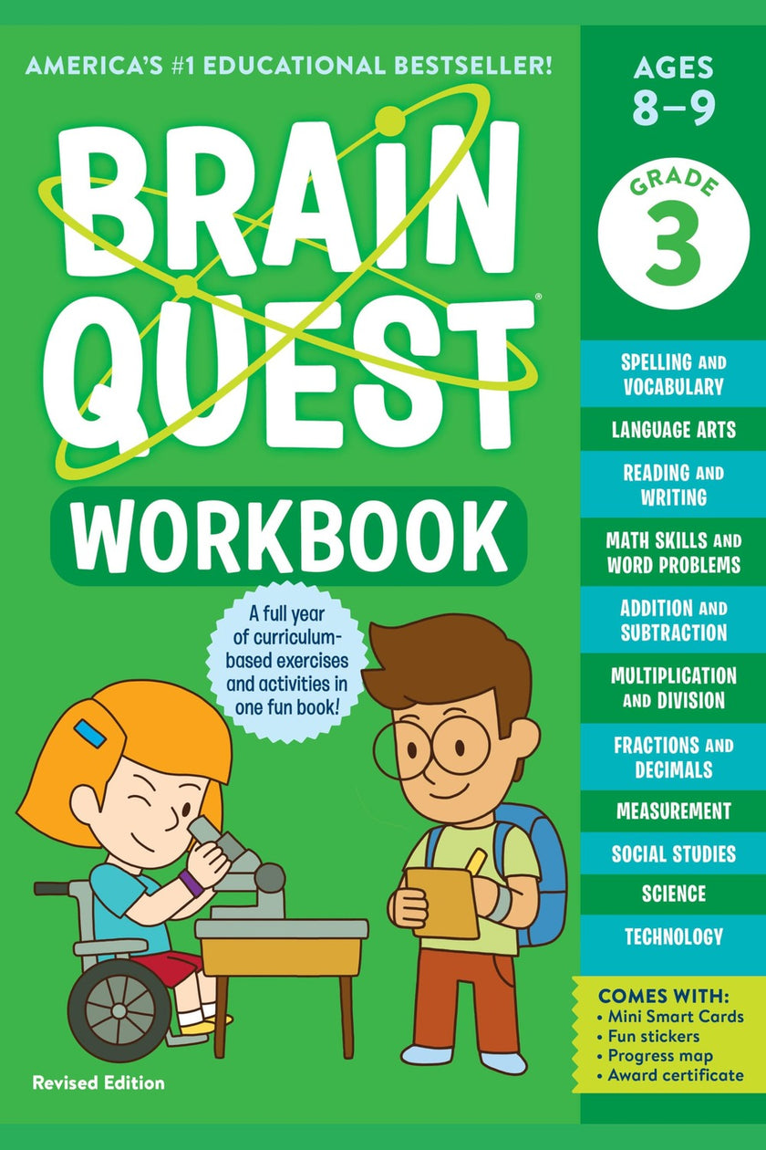 Brain Quest Workbook: 3rd Grade