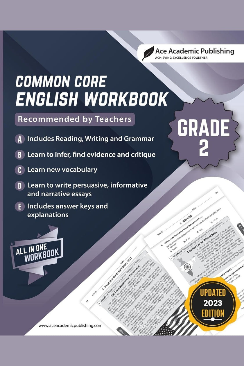 Common Core: English Workbook (Grade 2)