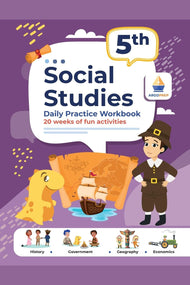 Daily Practice: Social Studies Workbook (Grade 5)