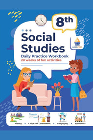 Daily Practice: Social Studies Workbook (Grade 8)