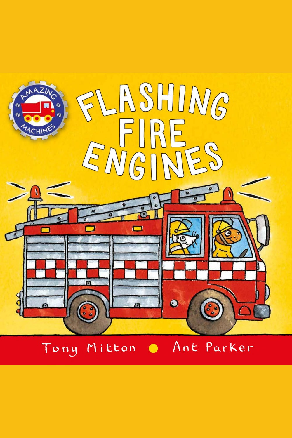 Flashing Fire Engines