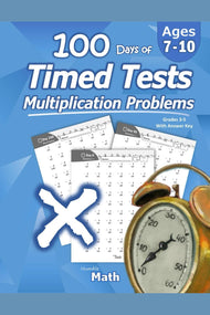 Humble Math: Multiplication Timed Tests Workbook (Grades 4-5)