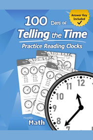 Humble Math: Telling Time Workbook (Grades 2-3)
