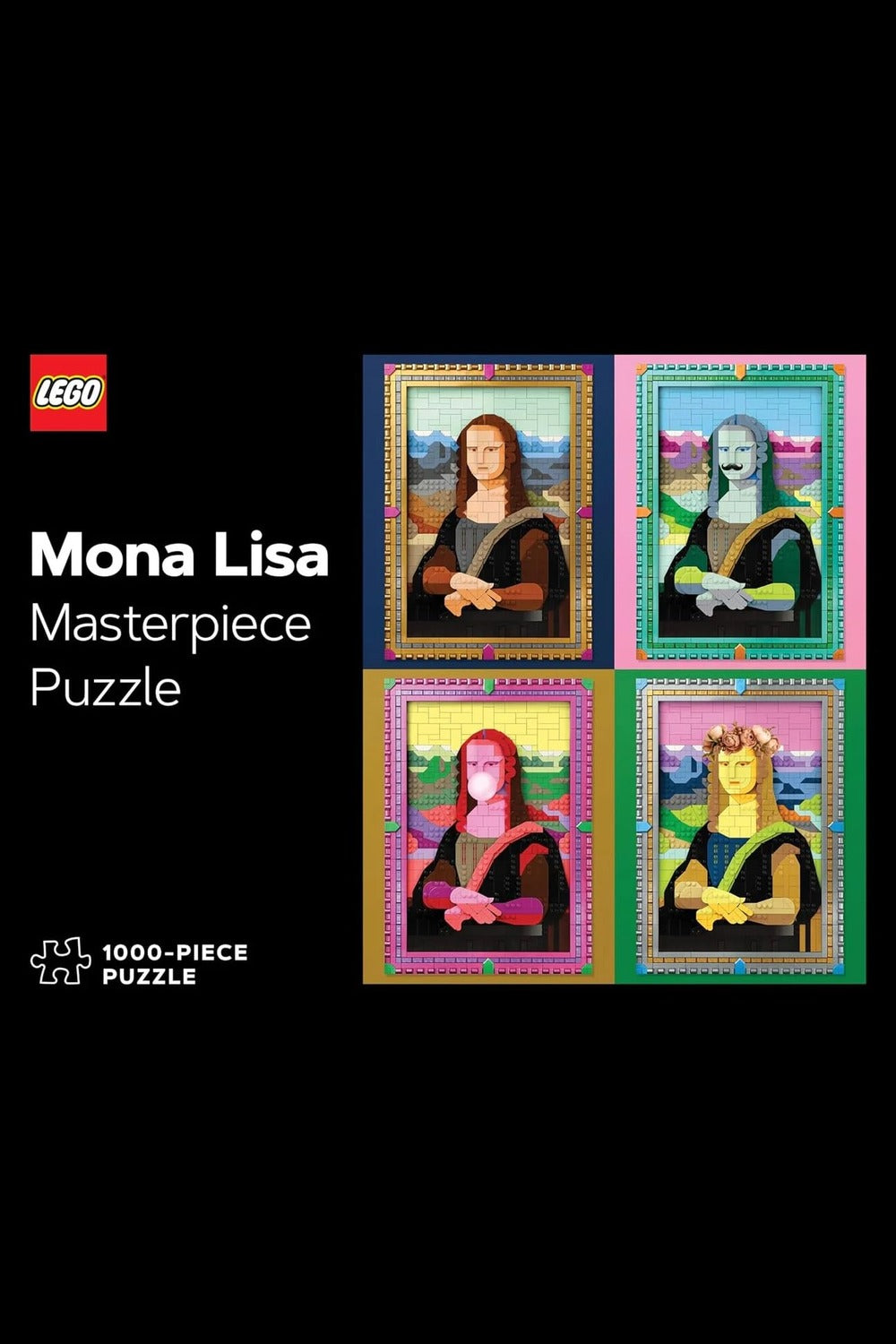 LEGO® Masterpiece: Mona Lisa 1000-Piece Jigsaw Puzzle