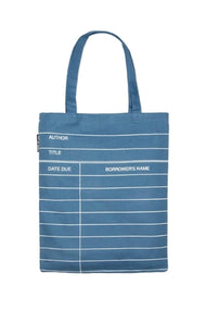 Library Card (Denim) Tote Bag