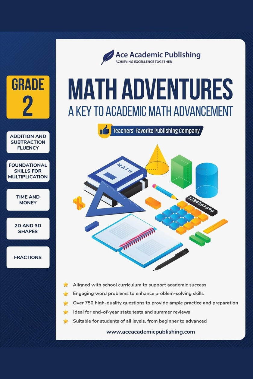 Math Adventures Workbook (Grade 2)