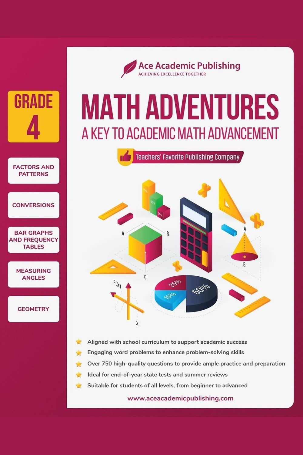 Math Adventures Workbook (Grade 4)