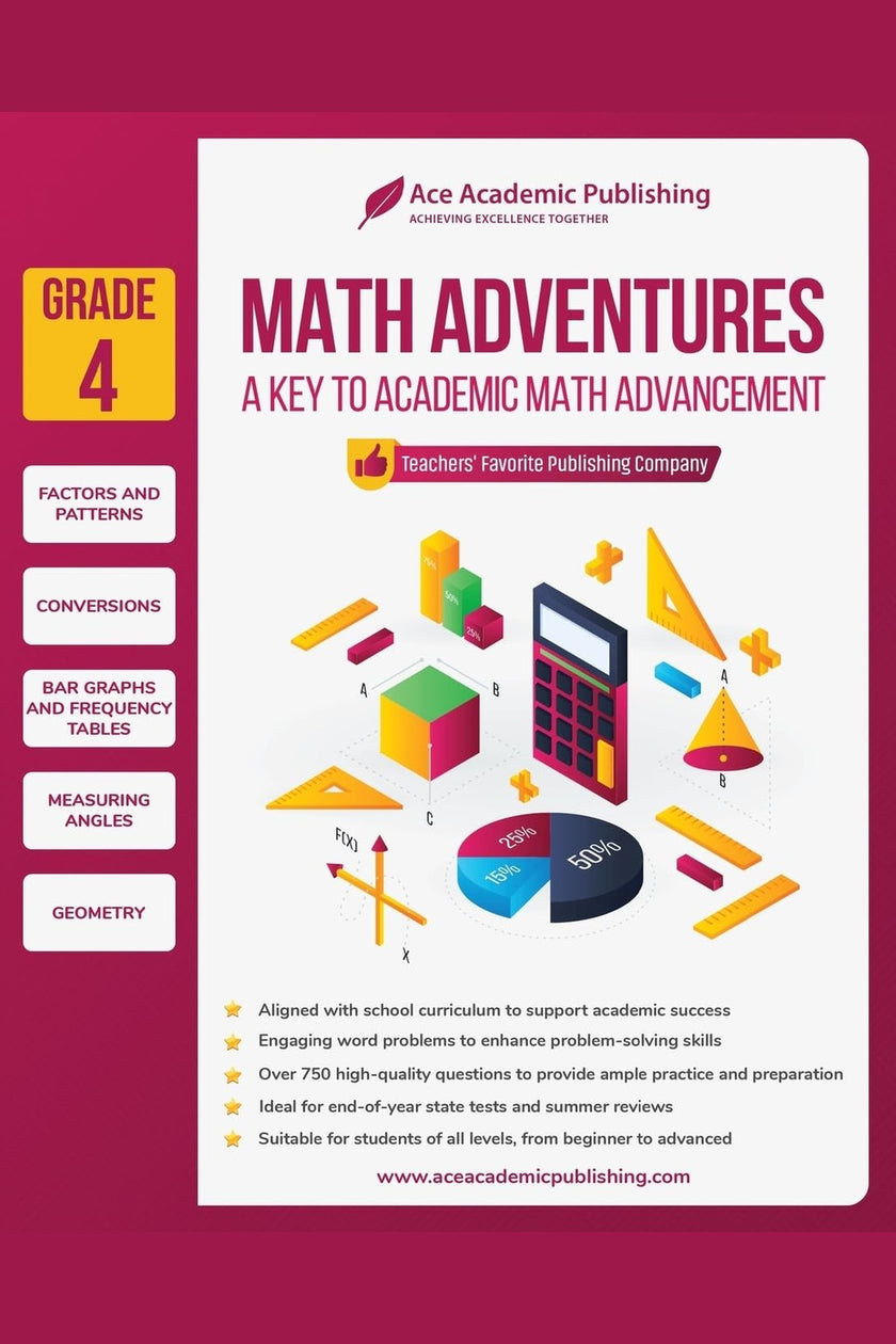 Math Adventures Workbook (Grade 4)
