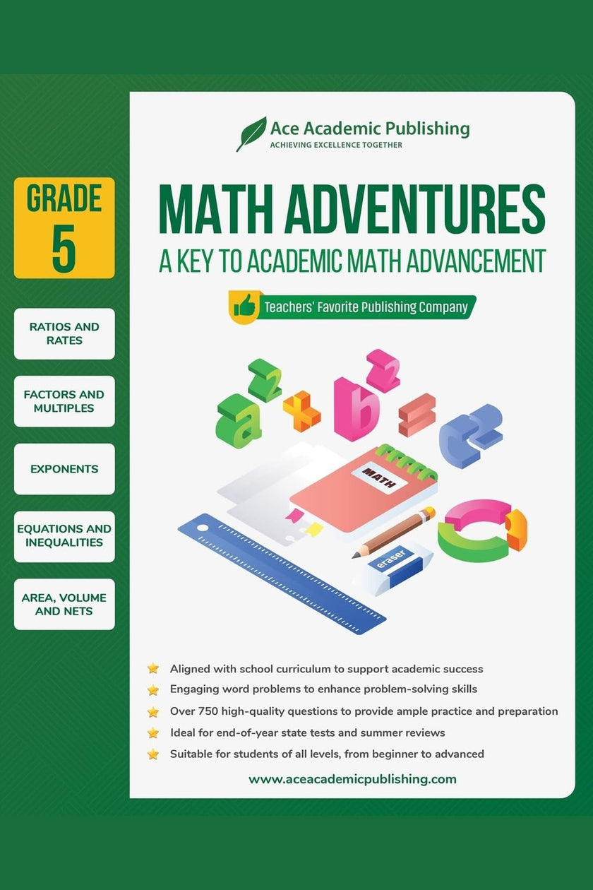 Math Adventures Workbook (Grade 5)