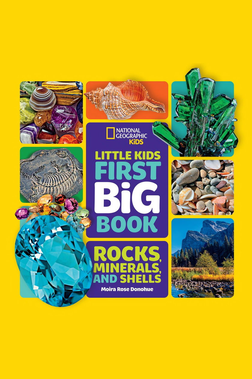 National Geographic Little Kids First Big Book of Rocks, Minerals & Shells