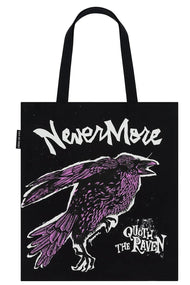 Nevermore Raven Tote Bag