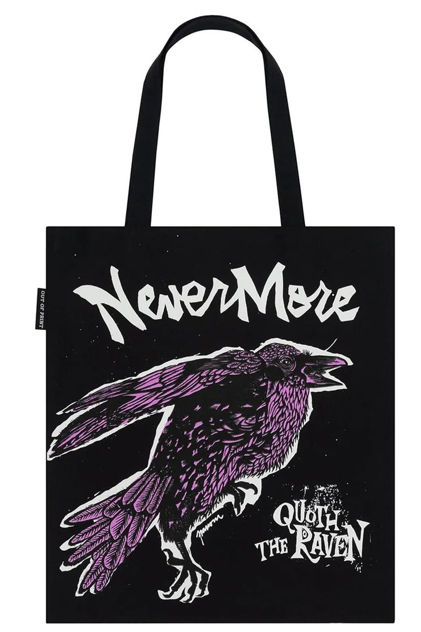 Nevermore Raven Tote Bag