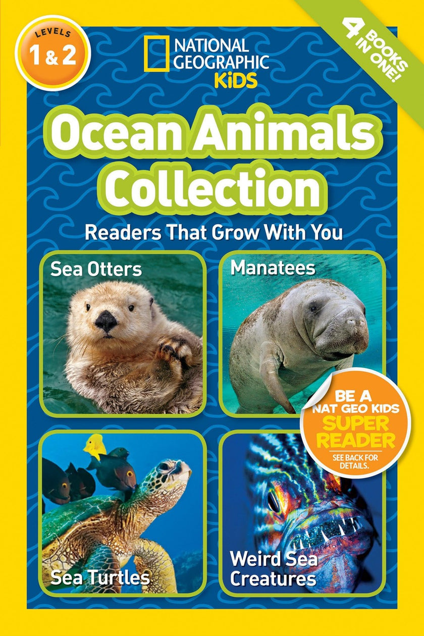 Ocean Animals Collection (National Geographic Kids Readers, Levels 1 & 2): Readers That Grow with You
