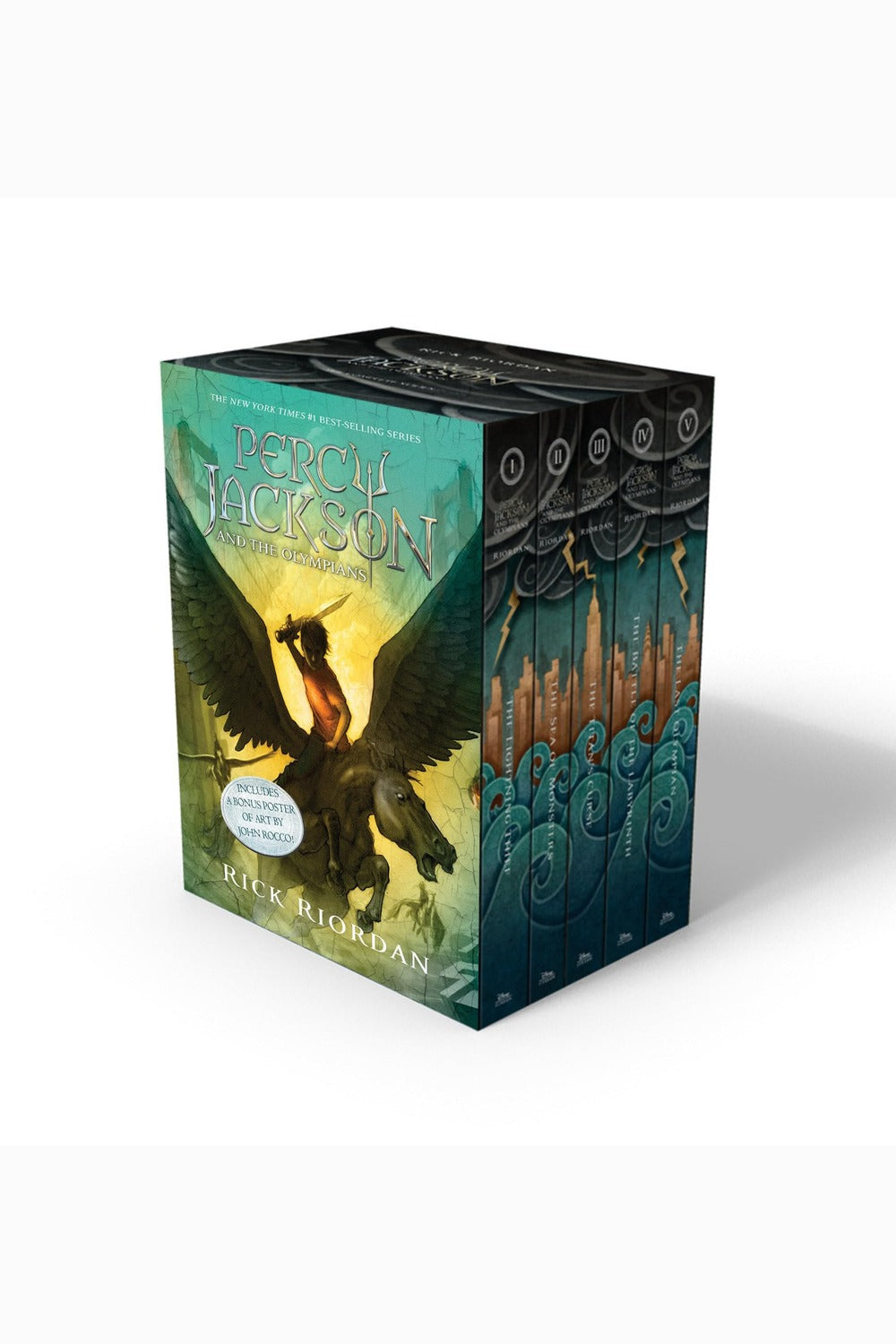 Percy Jackson and the Olympians 5-Book Paperback Boxed Set