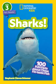 Sharks! (National Geographic Kids Readers, Level 3/Fact Reader): 100 Fun Facts about These Fin-Tastic Fish