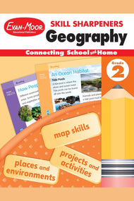 Skill Sharpeners: Geography Workbook (Grade 2)