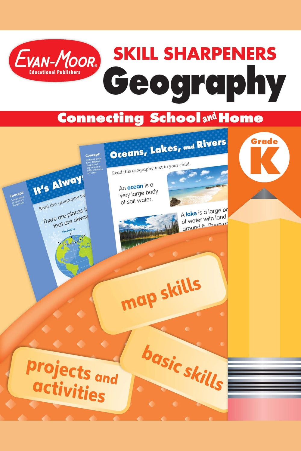 Skill Sharpeners: Geography Workbook (Grade K)