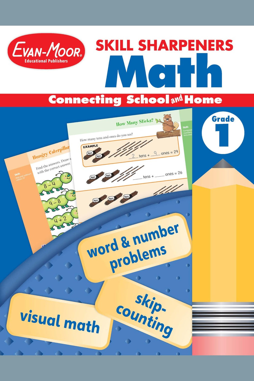 Skill Sharpeners: Math Workbook (Grade 1)