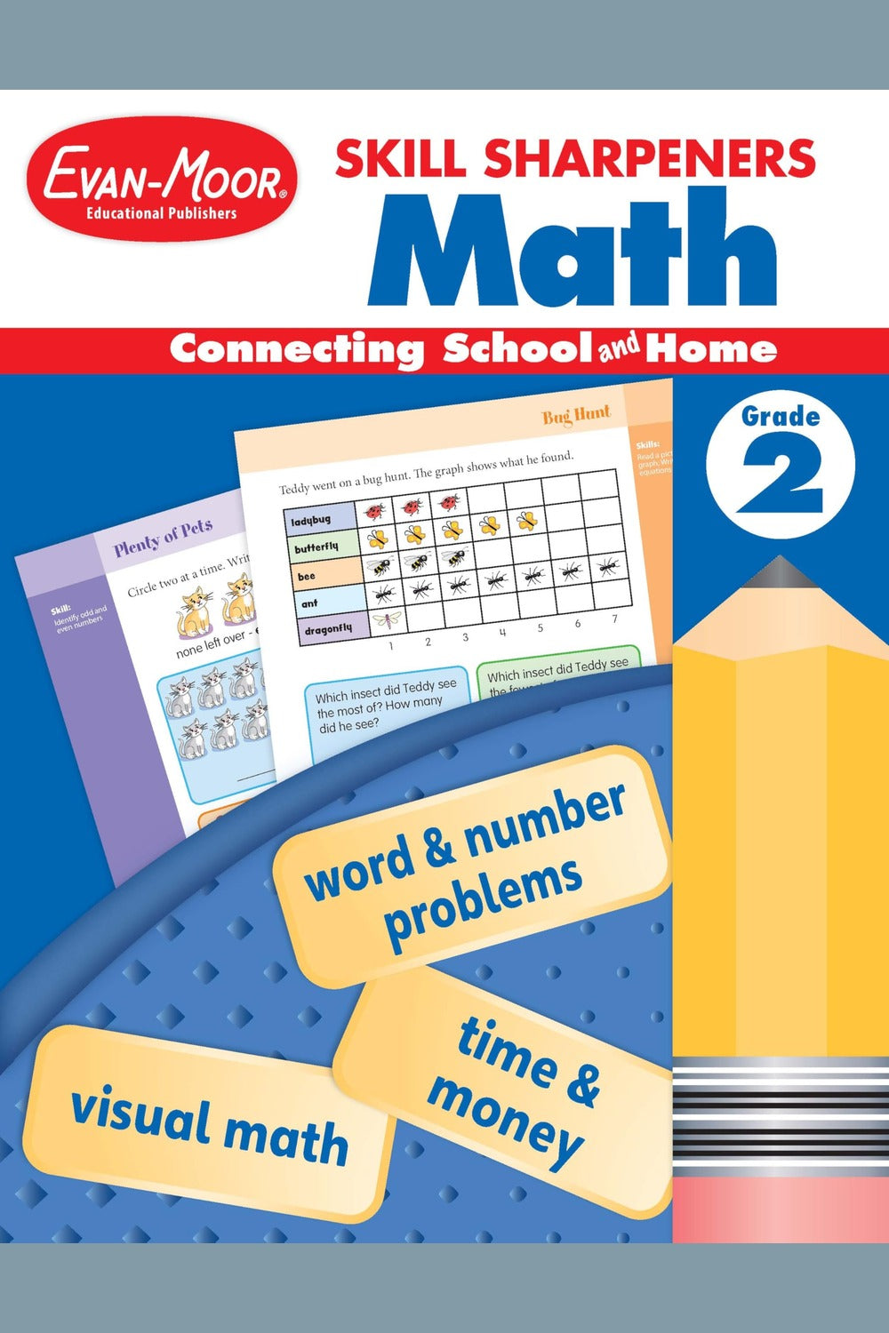 Skill Sharpeners: Math Workbook (Grade 2)