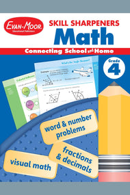 Skill Sharpeners: Math Workbook (Grade 4)