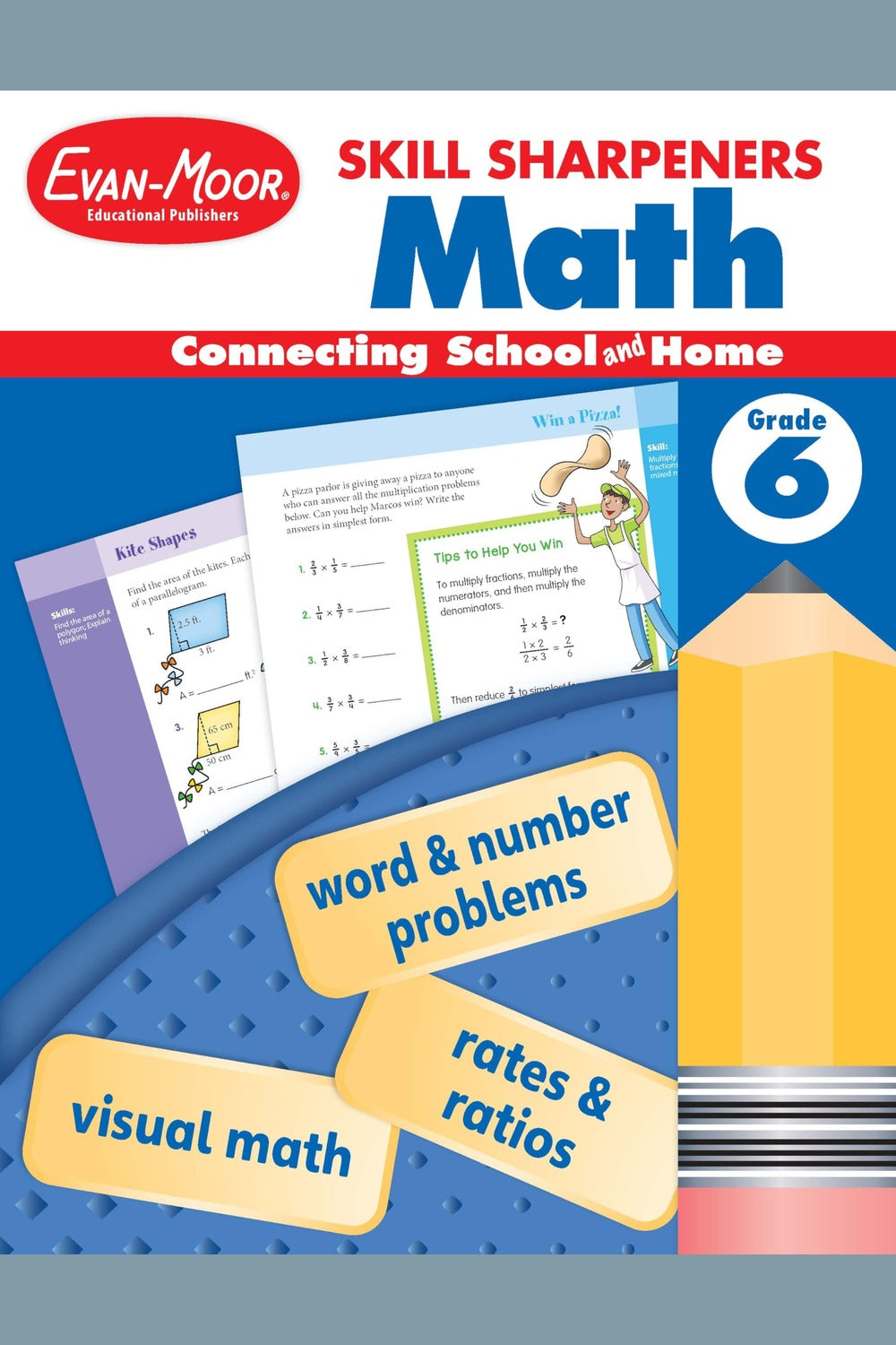 Skill Sharpeners: Math Workbook (Grade 6)