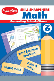 Skill Sharpeners: Math Workbook (Grade 6)