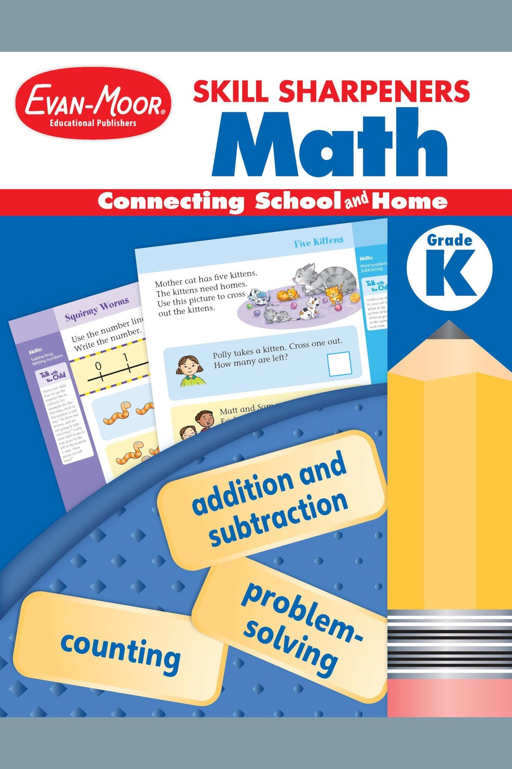 Skill Sharpeners: Math Workbook (Grade K)