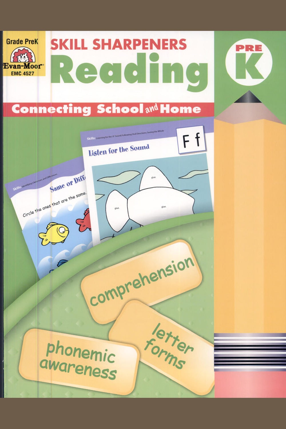 Skill Sharpeners: Reading Workbook (Grade Pre-K)