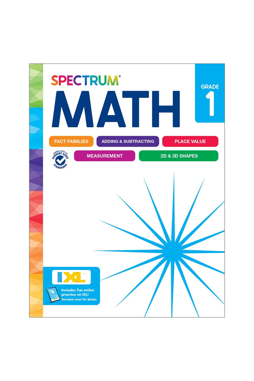 Spectrum: Math Workbook (Grade 1)