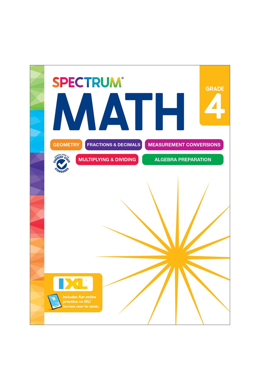 Spectrum: Math Workbook (Grade 4)