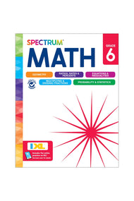 Spectrum: Math Workbook (Grade 6)