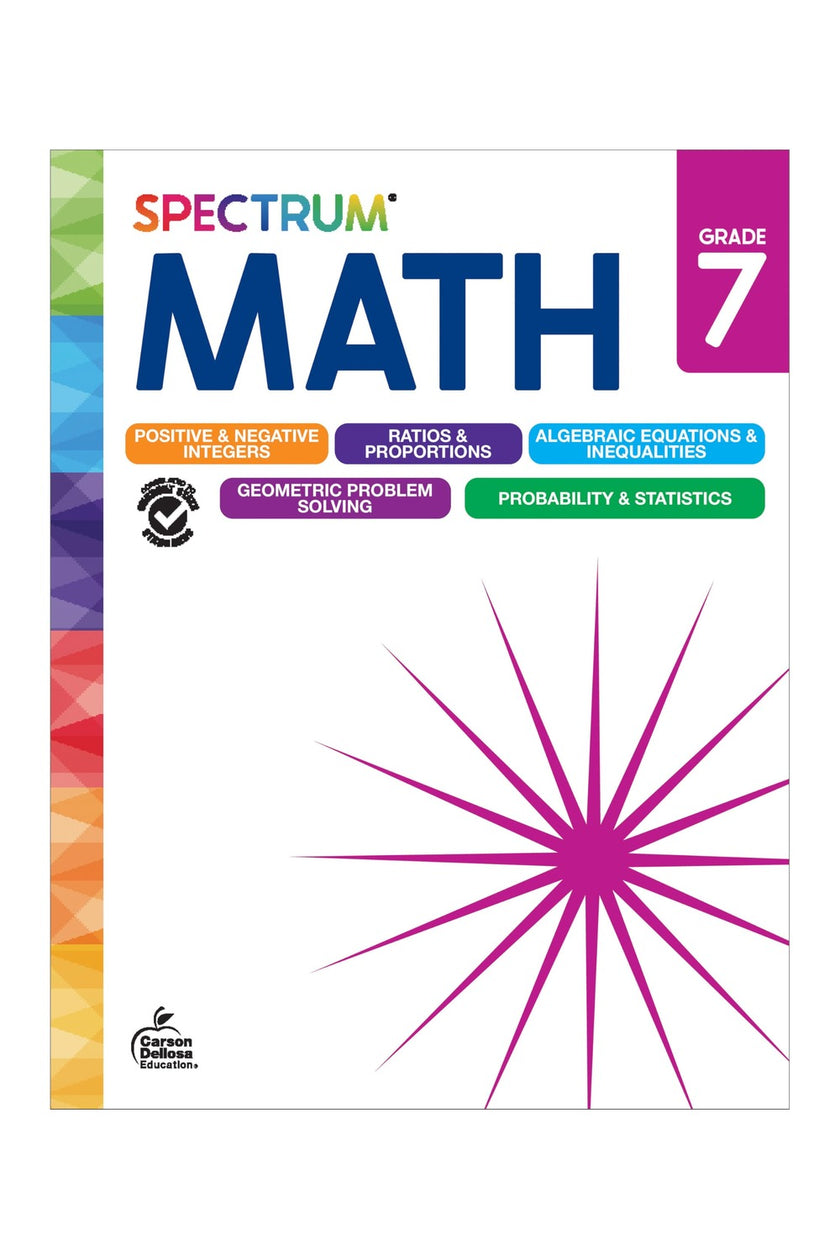 Spectrum: Math Workbook (Grade 7)