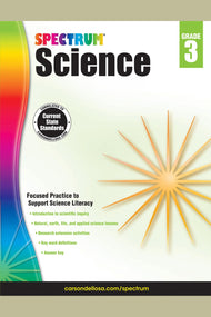 Spectrum: Science Workbook (Grade 3)