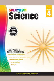 Spectrum: Science Workbook (Grade 4)