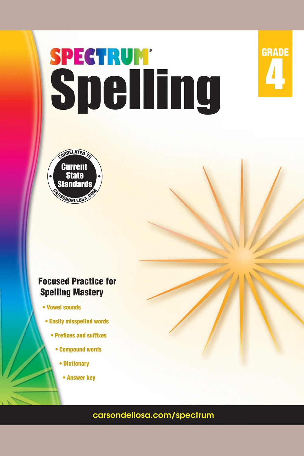 Spectrum: Spelling Workbook (Grade 4)