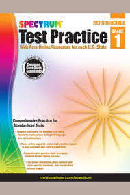 Spectrum Test Practice, Grade 1